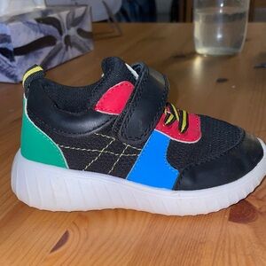 Joe Fresh Kids Black and Multicolor Sneakers